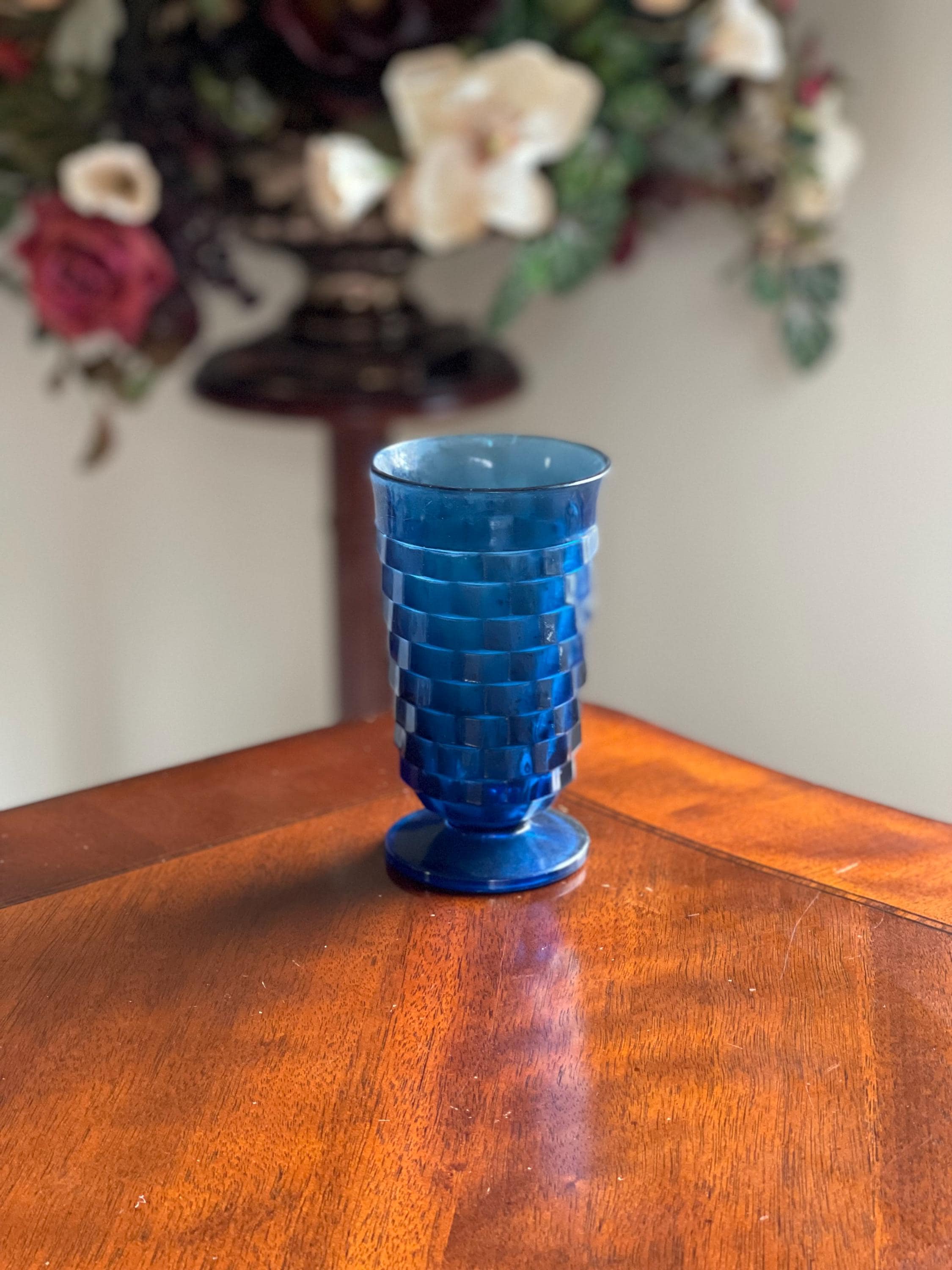 Blue Whitehall Glass - Etsy