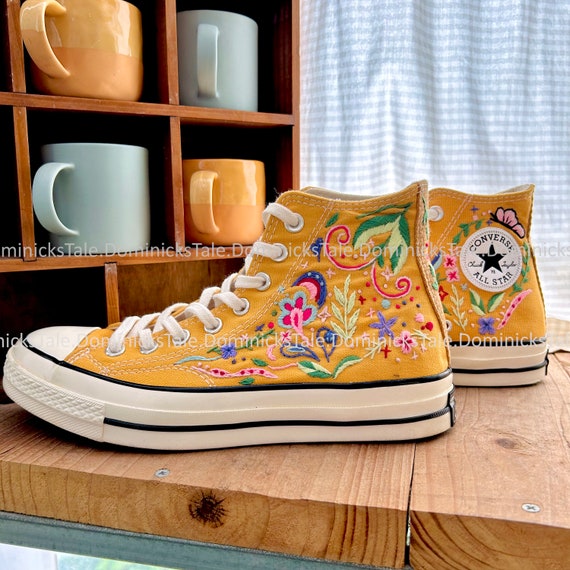 chuck taylor all star butterfly embroidery