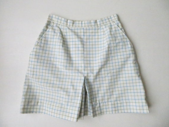 skort shorts with pockets, highwaisted culotte sh… - image 1