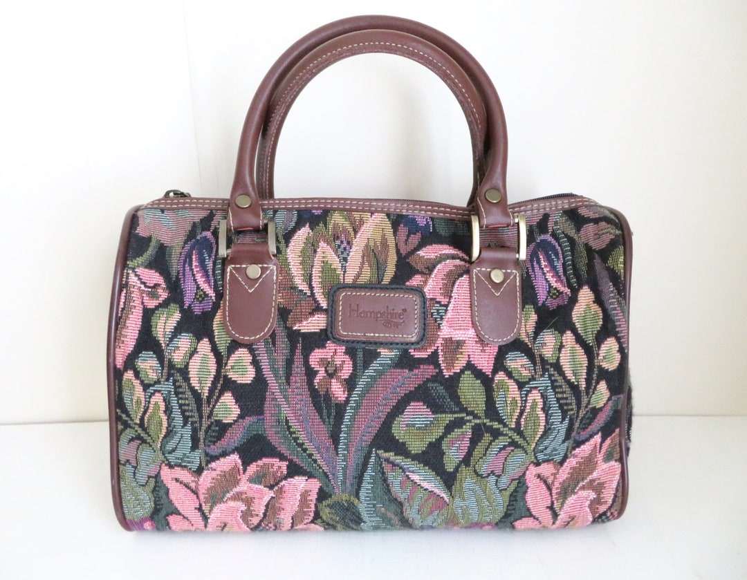 Tapestry Duffel Bag Carpet Bag Carry on Bag Soft Sided Etsy