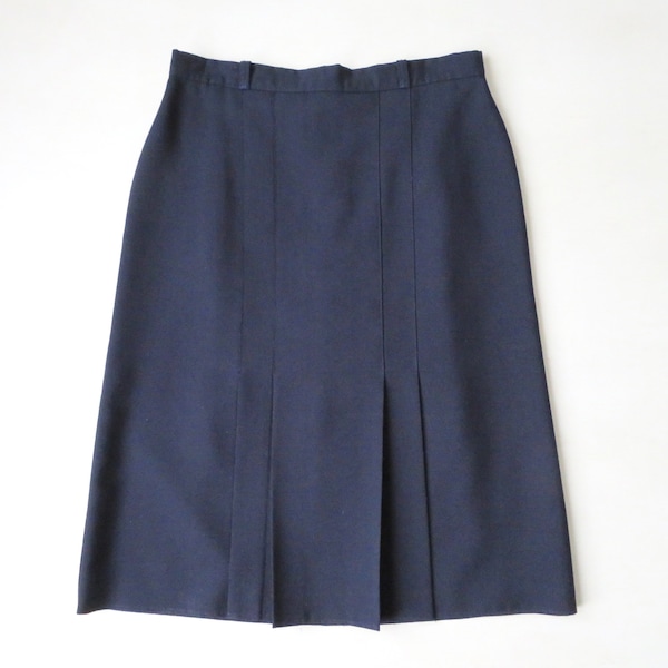 Blue Pleated Skirt - Etsy