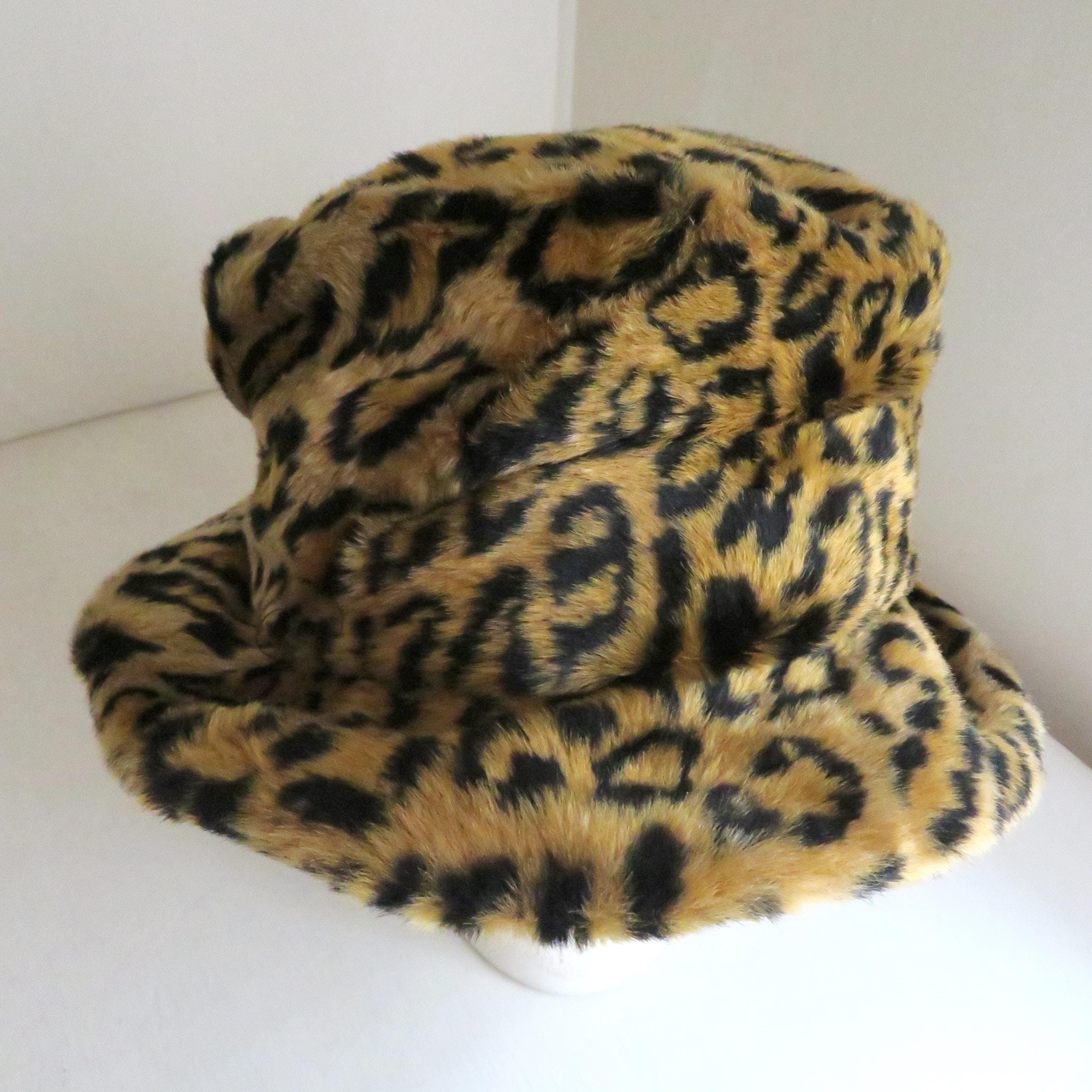 Vintage Betmar Leopard Faux Fur Hat Betmar New York - Vintage Faux Fur Trim | Mercari main image 3