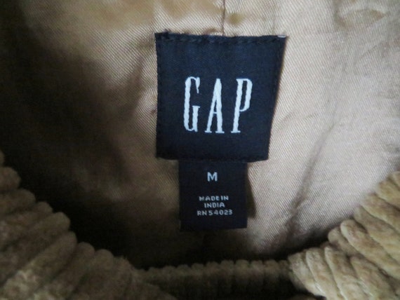 GAP pea coat, tan corduroy jacket with pockets, m… - image 10