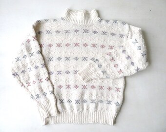 vintage cotton sweater