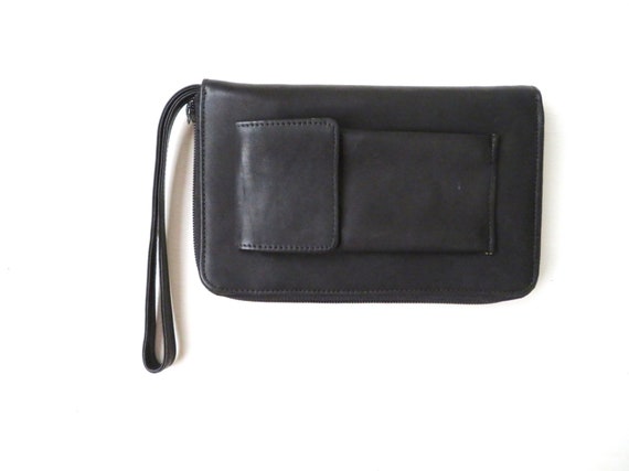 Ellena Unique Design Napa Genuine Leather Black Rfid Purse Organizer Wallet  For Women at Rs 450 | Leather Clutch Purse in Kolkata | ID: 21348629188