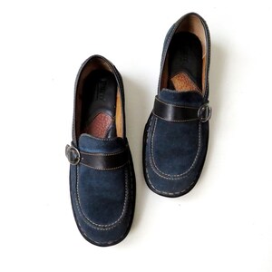 Born navy blue flats best sale