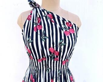 100 %  Cotton One Shoulder Bodycon Dress | Trendy Evening Party Dress | Stylish Women's Wear