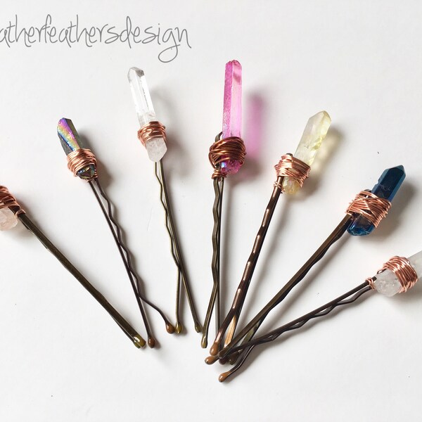 Yellow Bobby Pins Etsy