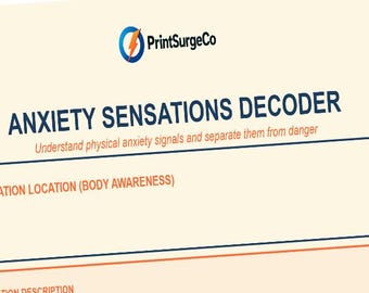 Anxiety Sensations Decoder – Somatic Awareness & Anxiety Tracking