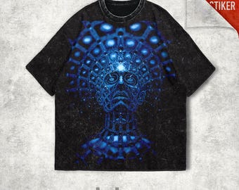 Tool Band Large Print and Stonewash Oversized T-shirt - Etsy