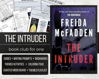 The Intruder Reading Guide | Freida McFadden | Solo Reading Guide | Printable Book Club for One | Thriller Book