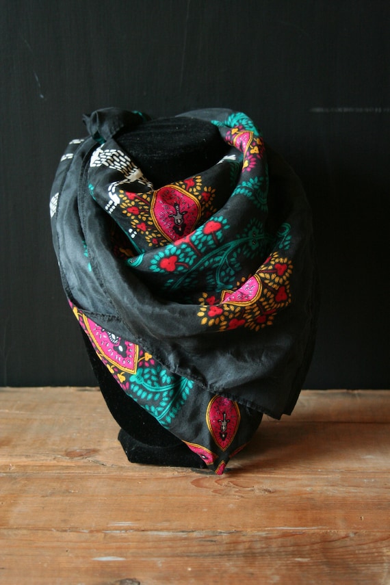 diane von furstenberg silk scarf