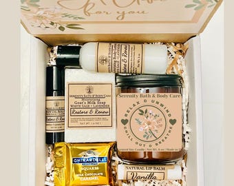 Self Care Gift Box for Her, Relaxation Spa Gift Set, Valentine’s Day Gift, Birthday Gift Box, Thank You Gift, Thinking of You