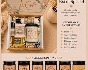 Spa Gift Box for Women, Self Care Gift Box, Birthday Gift for Her, Christmas Gift, Employee Appreciation Gift, Mom Gift, Thinking of You