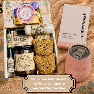 New Mom Self Care Gift Box, Postpartum Care Package, New Mom Spa Gift ...