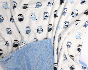 Owl Baby Blanket Etsy