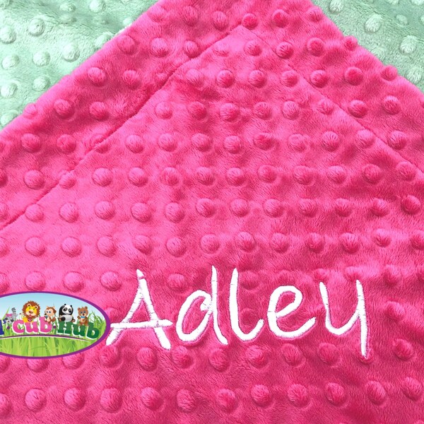 Hot Pink Throw Blanket Etsy