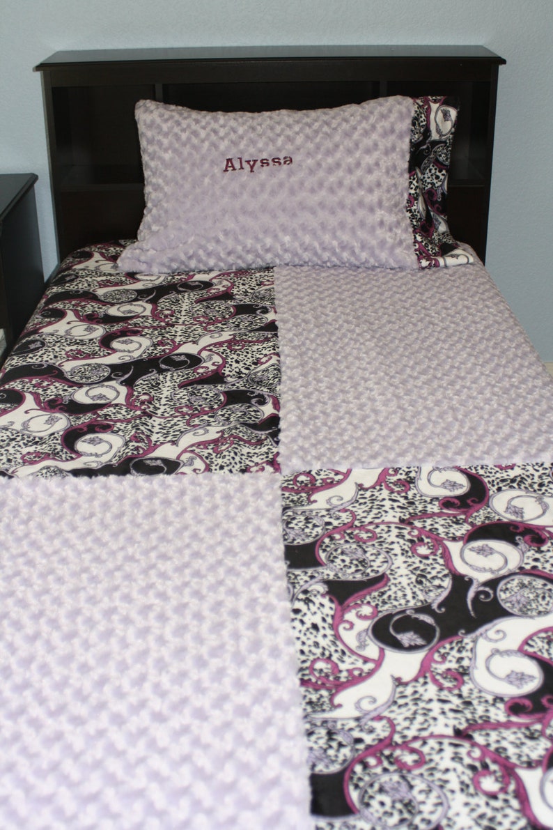 Twin Size Minky Blanket Adult Child Teenager Bedding ALL Etsy