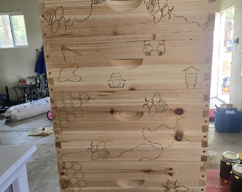 Observation Hive / 4 Frame Bee Hive for Classroom or STEM Projects