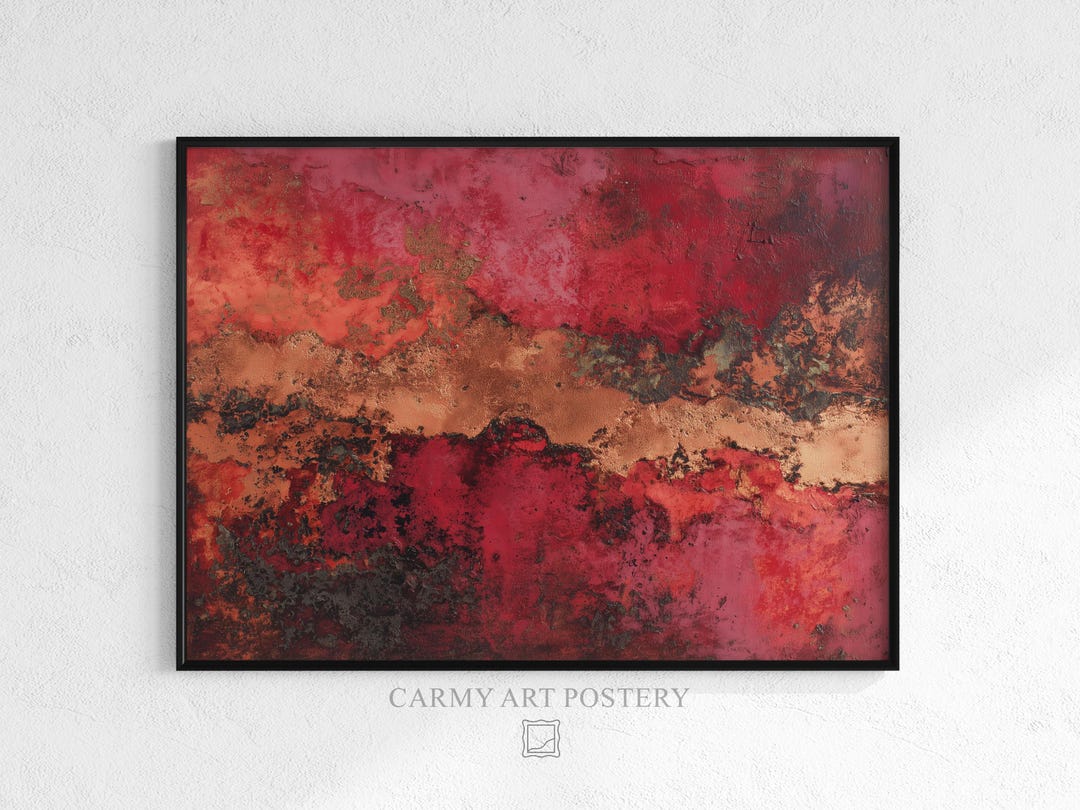 Curated visual reference: Picture Idea: Moody Abstract Expressionist Printable Art