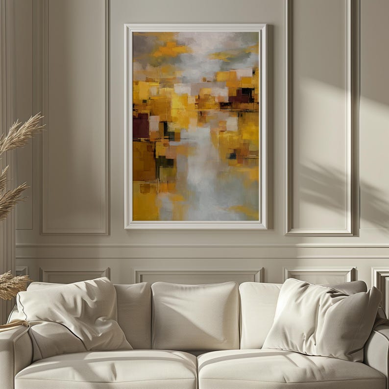 Beautiful view of Modern Abstract Art Wall Decor