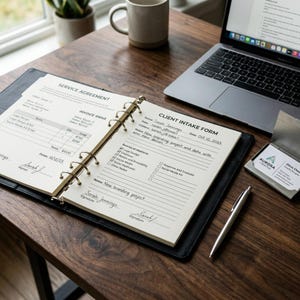 Life Coach Business Starter Kit | Client Agreement, Session Notes, Goal Tracker Templates