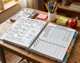 Agenda accademica per adolescenti / Programma di studio, preparazione universitaria e monitoraggio degli obiettivi per studenti