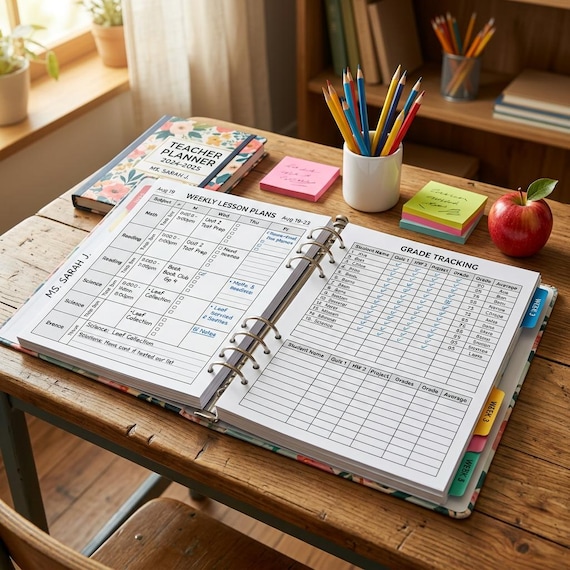 Teen Academic Planner | Study Schedule, College Prep and Goal Tracker for Students