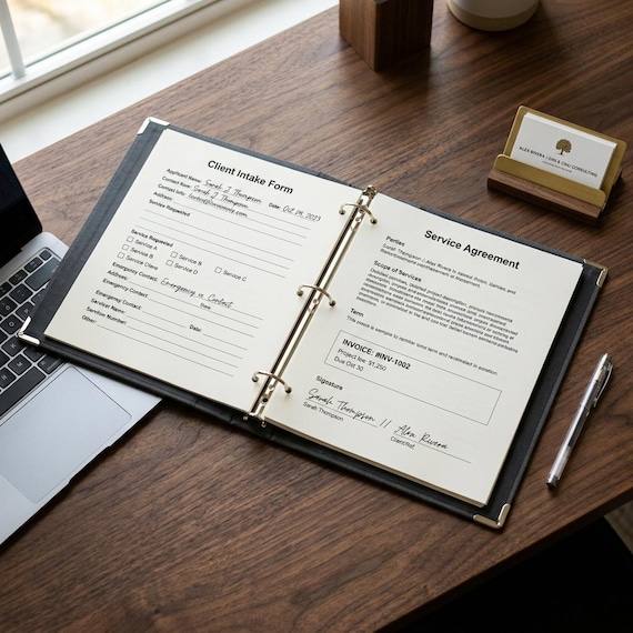 Graphic Designer Business Kit | Client Brief, Project Quote, Revision Tracker and Invoice