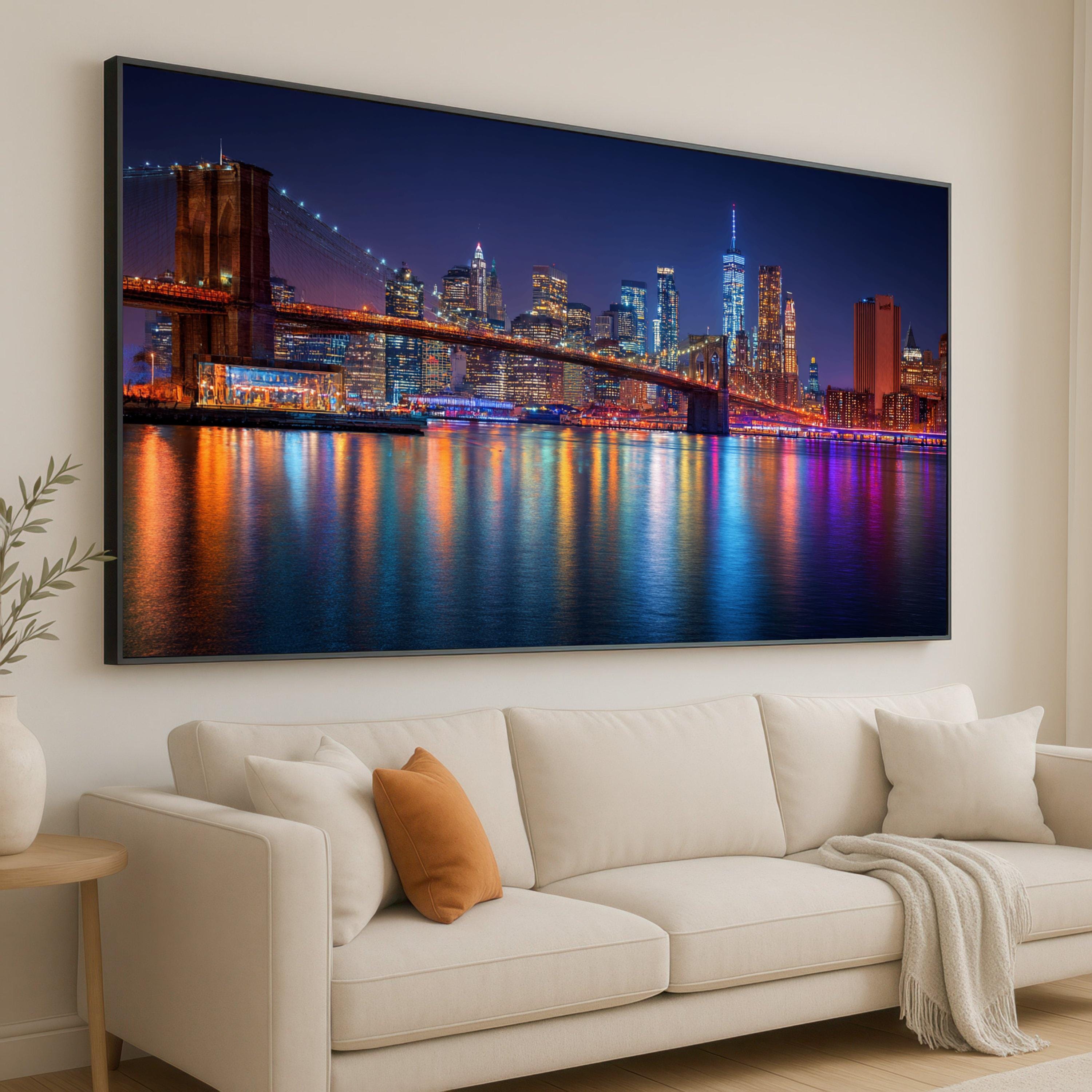 New York Skyline Led Art - Etsy