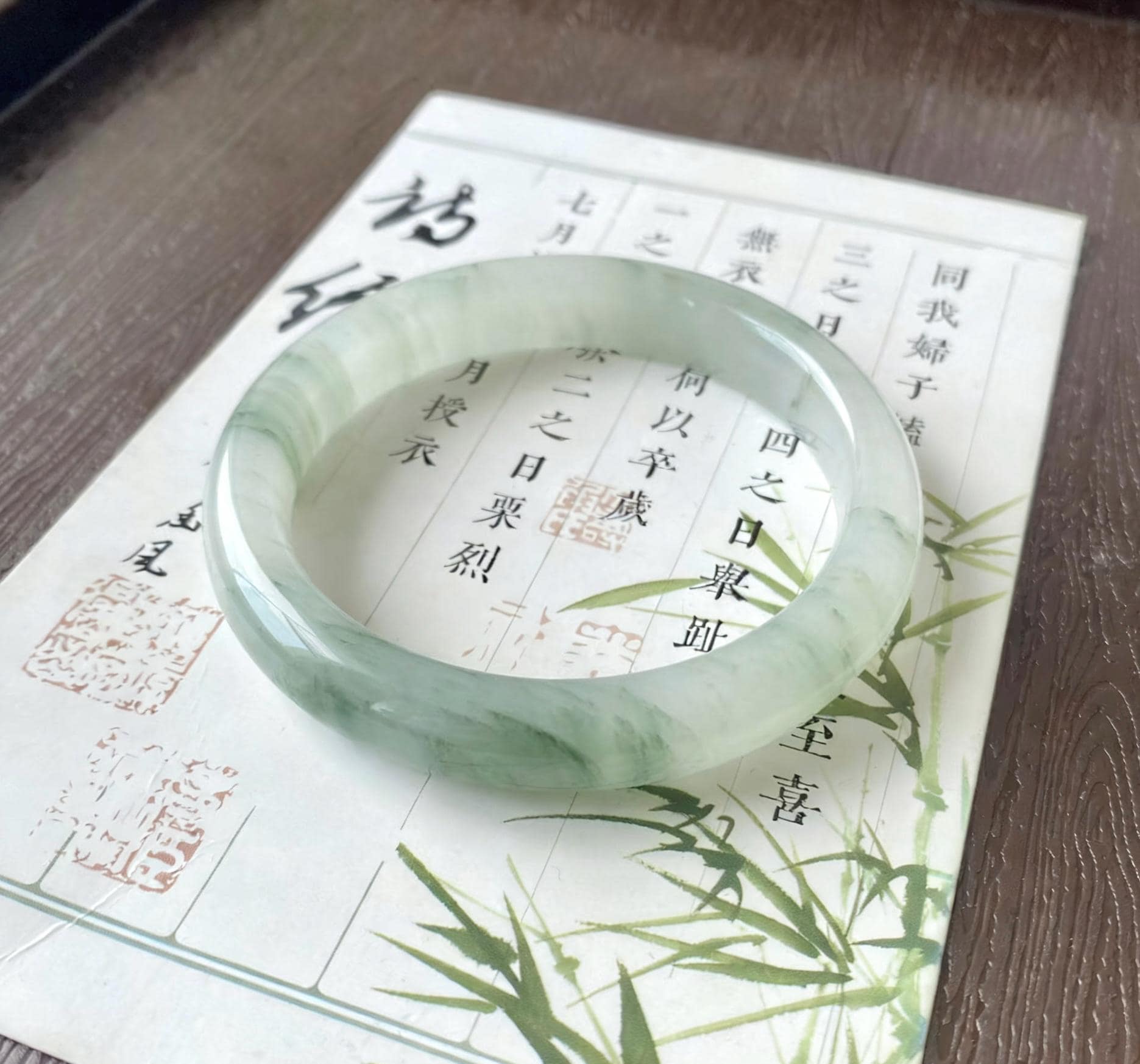 Bracciale In Giadeite Blu Certificata: Giada Naturale (54/56-60) - Italia - Foto 3