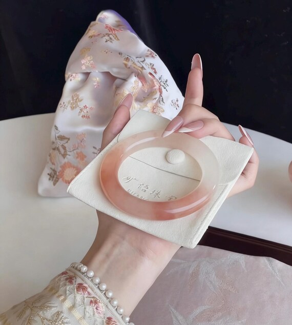 Natural Jade Bracelet - 100% Natural Pink Jade Bracelet | Chinese jade bracelets, natural jade jewelry, jade bracelets，Jade Jewelry
