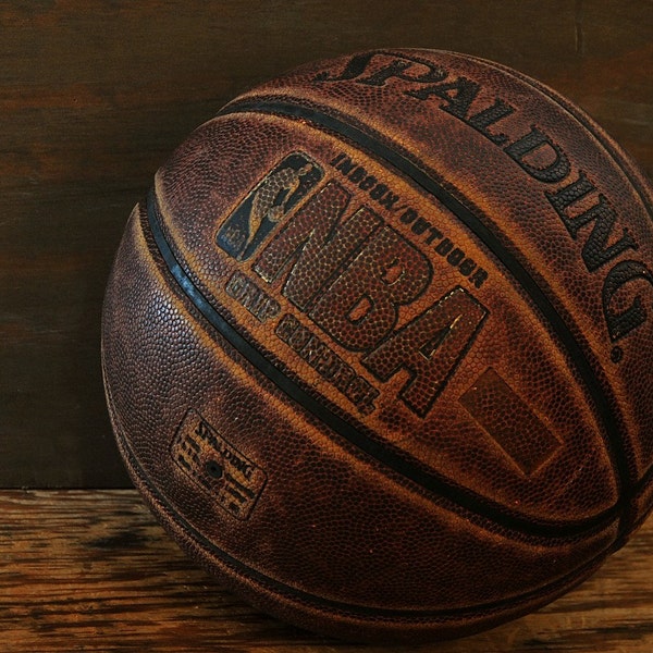 Basketball memories photo, Spalding, NBA, Boys room decor, Sports decor, Antique, vintage basketball, Home decor, Manly