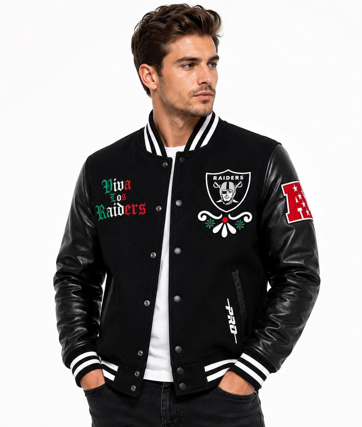 Vintage raiders jacket 90s - Etsy 日本