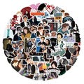 55 Pieces Twilight Sticker Pack Vampire Movie Decals Edward Cullen & Bella Swan Waterproof Vinyl Stickers Gift for Twilight Fan product logo