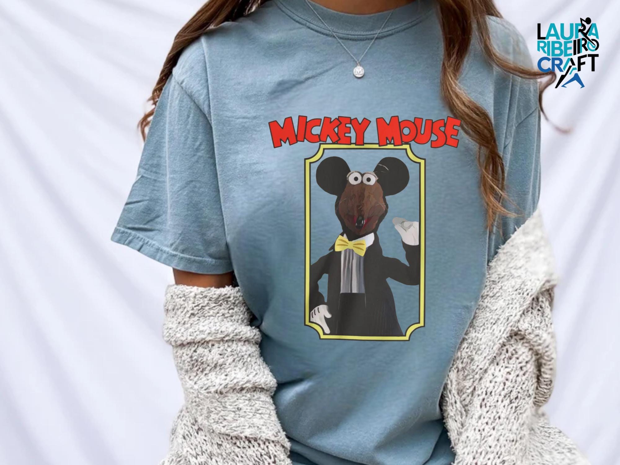 Mickey Mouse Rizzo Disney Rizzo the Rat as Mickey Mouse Unisex Tee, Muppet Vision 3D Shirt ...