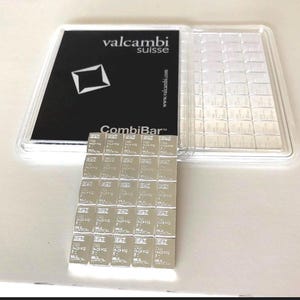 100個入り 1グラム 銀地金バー - ヴァルカンビ シルバー コンビバー 100個入り 1グラム 銀地金バー - ヴァルカンビ シルバー コンビバー