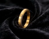 Gold Fidget Ring women — photo 3