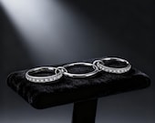 Interlocking Band Fidget Ring Women — photo 6