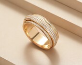 Iced Out Spinner Ring — photo 4