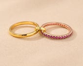 Gold  Interlocking Stackable Ring — photo 3