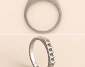 Triangular Teeth Pain Stim Fidget Ring — photo 6