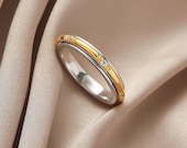 Minimalist Spinner Ring Women — photo 5