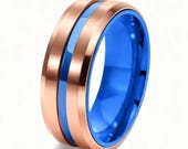 Two Tone Fidget Ring Men — photo 6