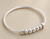 Sliding Bead Wiggle Fidget Ring for Women — photo 1