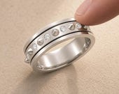 Sterling Silver Spinner Ring — photo 4