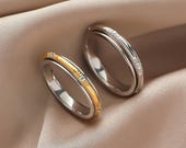 Minimalist Spinner Ring Women — photo 1