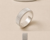 Ribbed Tactile Fidget Ring Unisex — photo 4