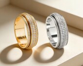 Iced Out Spinner Ring — photo 2