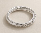 Interwoven Wiggle Fidget Ring — photo 1